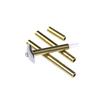 10PCS Tube Fly Tying Cone Disc Head Weighted Brass Tube Plastic Main Tube Salmon Tube Fly Tying Material