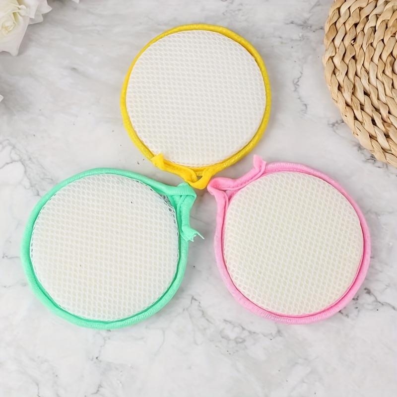 12pcs Kitchen Scrubbing Sponges - Double-Sided Non-Scratch Scrubbing Pads for All-Purpose Cleaning, Reusable and Washable Dishwashing Brushes