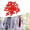 50Pcs Rubber Bulb Caps Dropper Rubber Caps Pipettes Caps for Droppers and Pipettes Laboratory Experiment Accessories