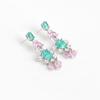 Women's Light Luxury Design Elegant Zircon Tassel Necklace Earring Set Fashionable And Versatile With A Unique Design Sense