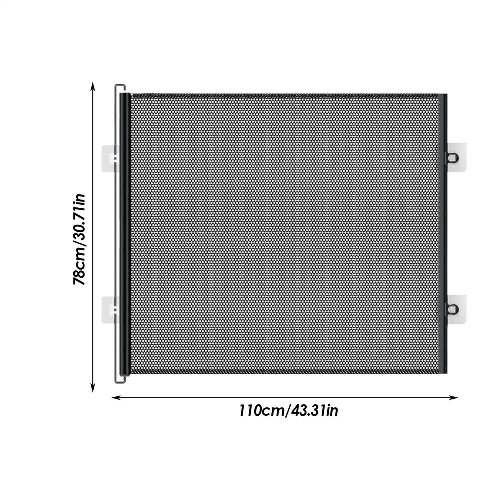 Retractable Gates for Indoor Pets Safety Fence No Drilling Barrier Childproofing for Small Medium Large Breeds Animals Toddler