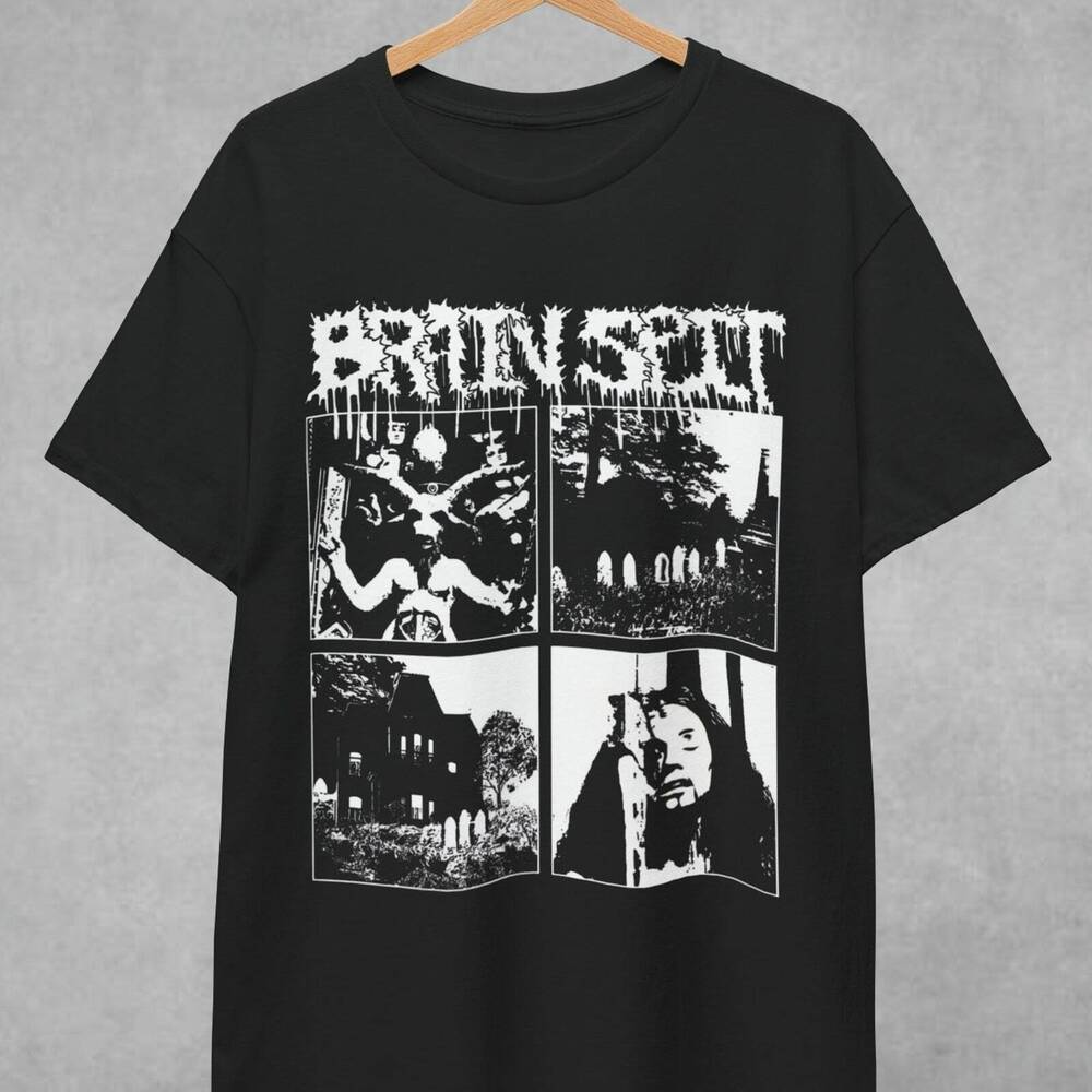 Brain Spit Graphic Mincegore Band Hardcore Unisex T-Shirt XXXXL