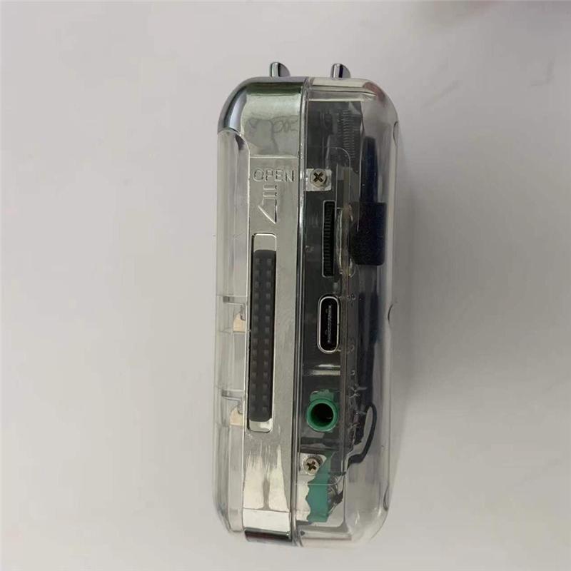 

A72U Повністю прозорий корпус Касетний плеєр на MP3 Інтерфейс Type-C Walkman