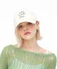 ULUK Yulookyu Embroidered Bio Ball Cap_Ivory