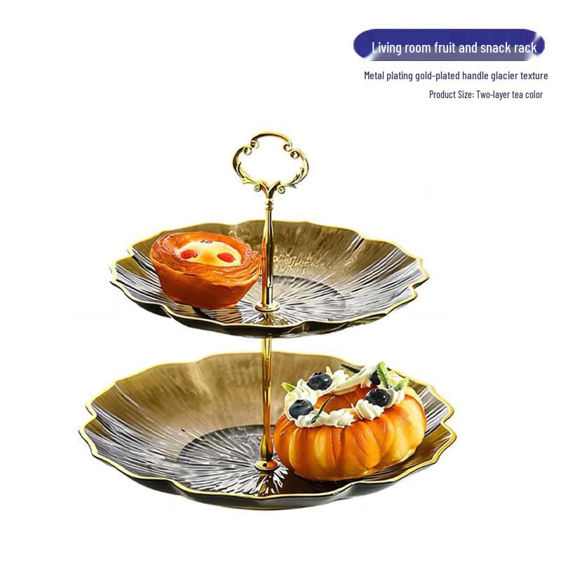 Elegant Multi-Tier Dessert & Fruit Serving Stand
