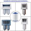 PWW50 Spa Filter,6Ch-940 Spa Filter,1 1/2" Coarse Thread Spa Filter for Hot Tub,Compatible with 6CH-940,PWW50P3,FC-0359,03FIL1400 (2 Pack)