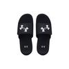 Under Armour Men's Ignite Pro Slides Black White 3026023-001