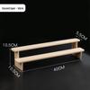 Solid Wood Display Rack for Action Figures, Collectibles, and Succulents