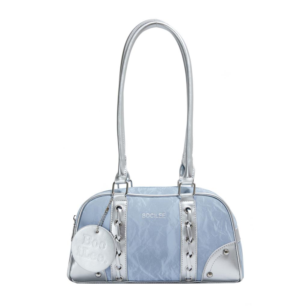 Bowling Bag for Women 2026 Casual Western Style Handbag, New Fashiable Retro Pillow Shoulder Bag