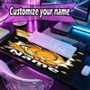 Custom Name Personalized Garfield Pattern Mousepad, Laptop PC Desk Mat, Decorative Desk Mat for Home Keyboard Pad Gift