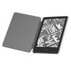Clear Fabric Back Cover for Kindle Paperwhite 12th Generation and Kindle Colorsoft (Black)