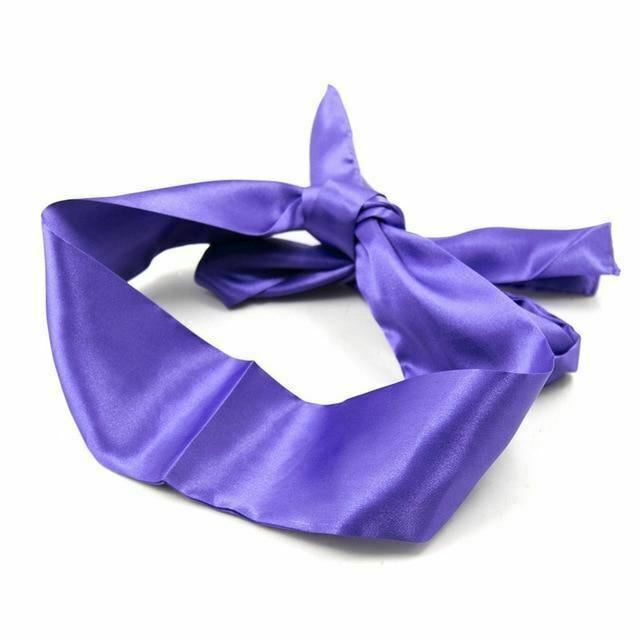 Satin Eye Mask  Blindfold  Fetish Restraints Blindfolds