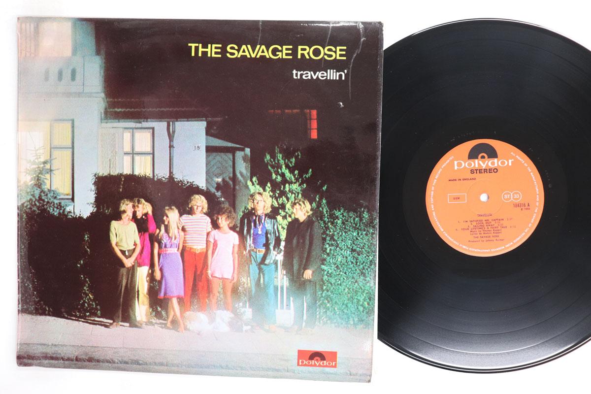 Виниловая пластинка SAVAGE ROSE Travelin 184316 POLYDOR 1969 UK Rock Б/у
