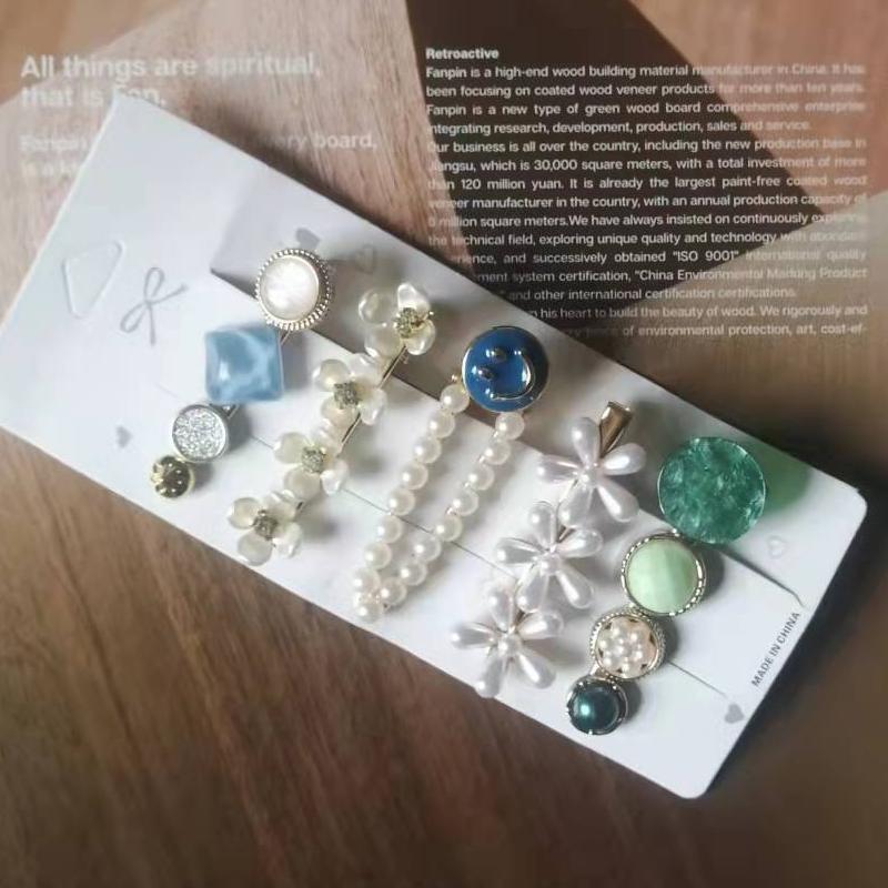 2022 Winter Korean Style Metal Hair Clip for Girls - Trendy Bangs Hairpin and Side Clip Hair Accessories