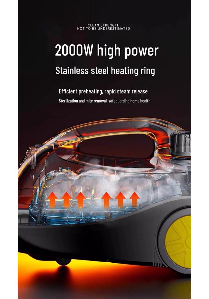 Cross-Border Multi-Functional High-Pressure Steam Cleaner for Kitchen, Sofa, Carpet, Car, and Film Wrapping.