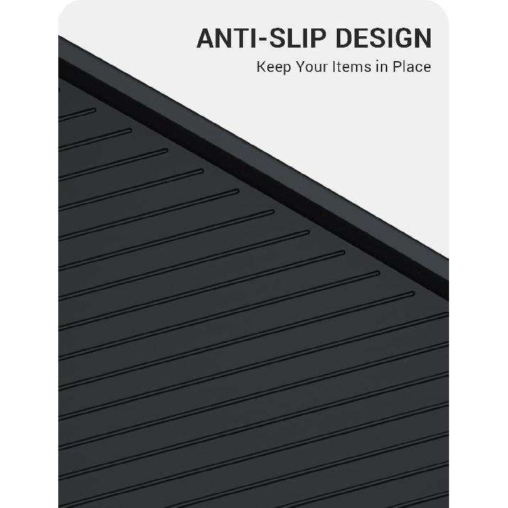 BASENOR 2026 Tesla Model Y Model 3 Center Console Sunglasses Holder, Armrest Key Holder Storage Box For 2025 2026 Model Y Juniper 2024 2025 Tesla 3