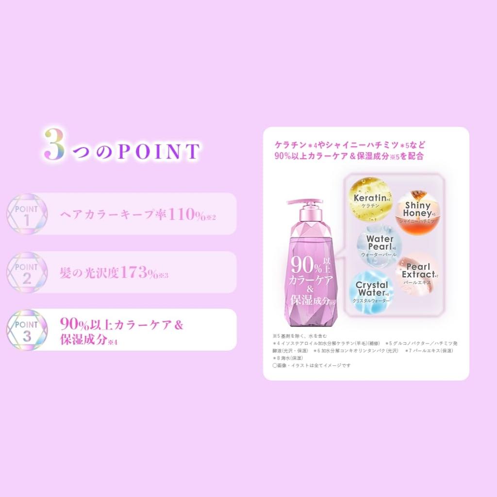 Color Shine Color Care 415mL Treatment Regular Pair Set &tint [Shampoo / 415g]