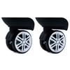 A65 2Pcs Trolley Casters Replacement Heavy Duty for Luggage Box Suitcase 360 Degree Swivel Kit Double Row Silent Wheel