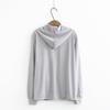 Summer Plus Size Women's Hooded Sun Protection Cardigan - Long Sleeve Versatile Jacket