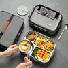 TAFUCO 304 Stainless Steel 5-Compartment Student Bento Lunch Box