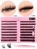Xiaomi GROINNEYA Eyelash Clusters Kit Lash Clusters Wispy Natural DIY Lashes Clusters with Bottom Waterproof Bond and Seal Tweezers