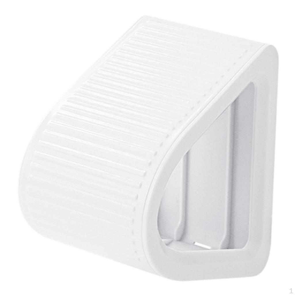 Ada Multipurpose Wall-Mounted Shower Footrest for Comfortable Foot Support, Compact Non-Slip Stool