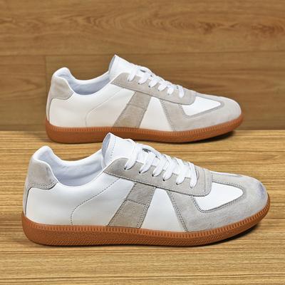 Pantofi Casual Bărbați la Modă Pantofi din Piele Naturală Pantofi Clasici Bărbați la Modă Respirabili Retro Pantofi de Antrenament Pantofi Sport Plat Încălțăminte Bărbați