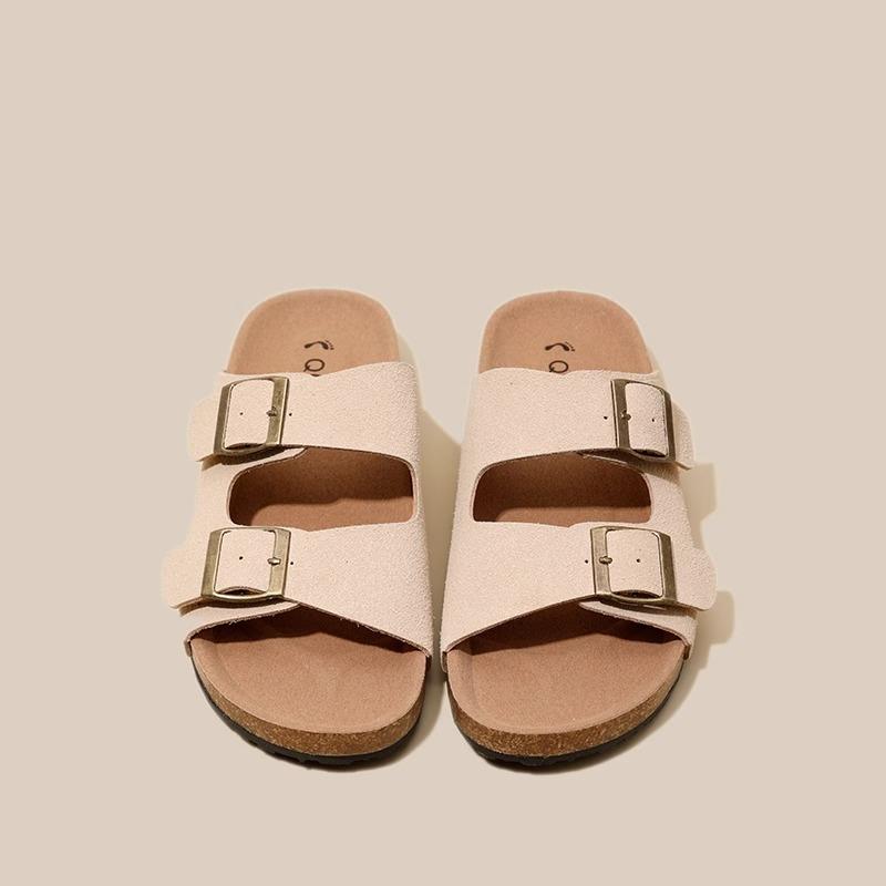 Thick-soled Birken slippers women's summer wear 2025 new super fire cool slippers men's and women's soft-soled flat-soled Birken sandals