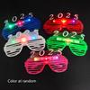12 STÜCK Frohes Neues Jahr 2025 Brillen für Kinder Erwachsene Festival Feier Requisiten Brillen Partyzubehör Leuchtendes Accessoire