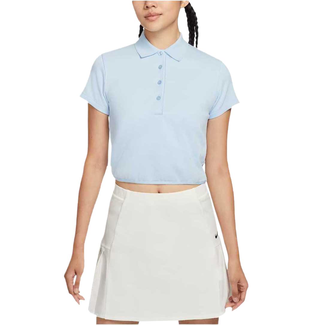 Nike Golf Clothing Women s Blue Lapel Moderate IF8529-441 M