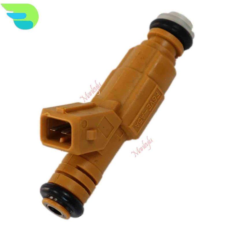 4pcs 4 Hole Fuel Injectors fit for Jeep Cherokee Grand Cherokee 1987-1998 Wrangler Comanche 4.0L 0280155710 0280155700