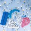 Large Ornament Love Heart Molds Silicone Mould for Engagement Wedding Gift