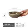 Retro Ceramic Large Bowls for Soup & Vegetables - Practical Tableware for Single Serving