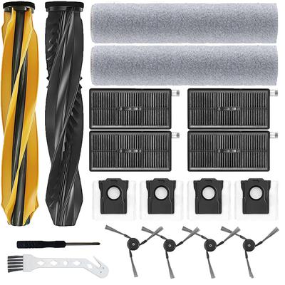 Vacuum Cleaner Replacement Kit With Main Brush Side Brushes Filters Mop Wheels For Dreame Aqua10 Ultra Track Complete