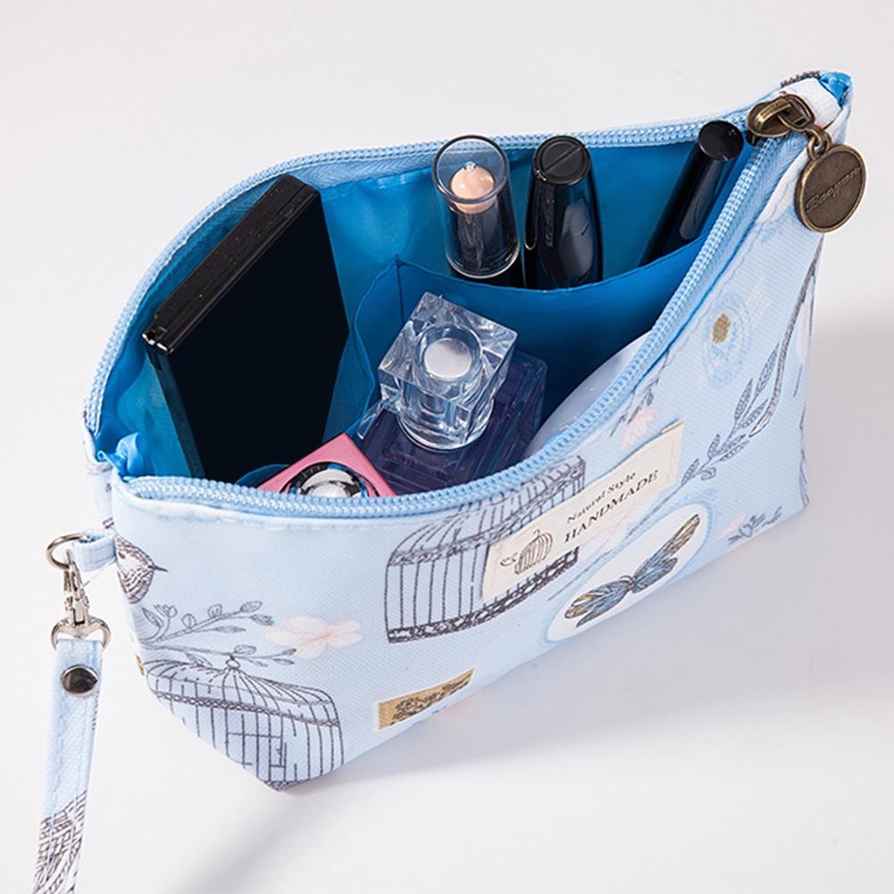 flower beauty makeup bag