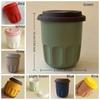 with Lid Pocket Coffee Cup Leak Proof Portable Insulated Mug Beverages Cup Travel Mug  Travel