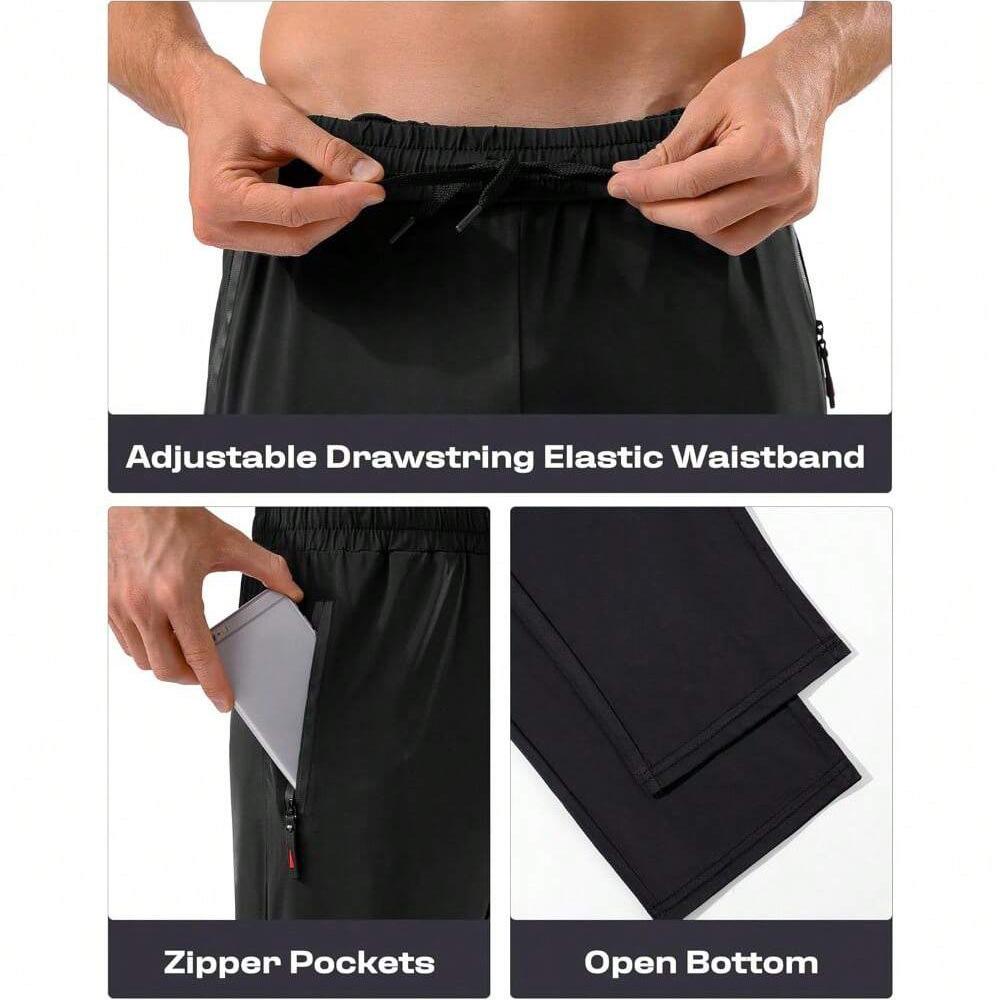 Fashion Sports Outdoor Mountaineering Casual Pants Men's Sports Quick-Drying Breathable Elastic Sports Long Pants