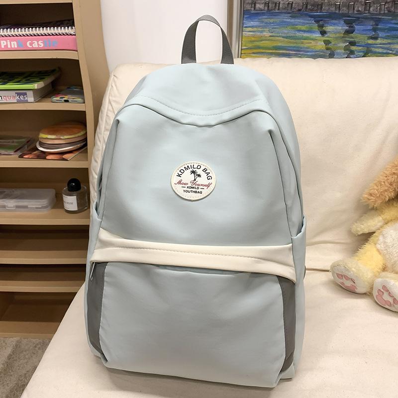 

Детский мини-маленький школьный рюкзак для девочек, детский сад, новый легкий, для студентов колледжа, контрастного цвета