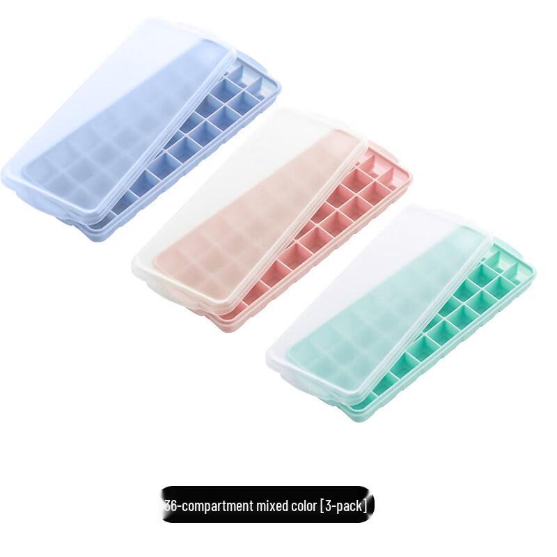 Food Grade Silicone Ice Cube Tray with Lid