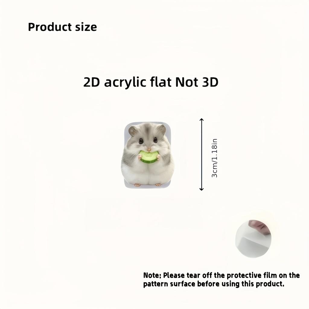 4PCS Cute Hamster Data Cable Protector with Cucumber, Anti-Breakage, Type-C Phone Cable Protector, Beautiful And Durable