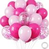 30-Piece Colorful Metal Sequin Balloon Set for Party Decorations