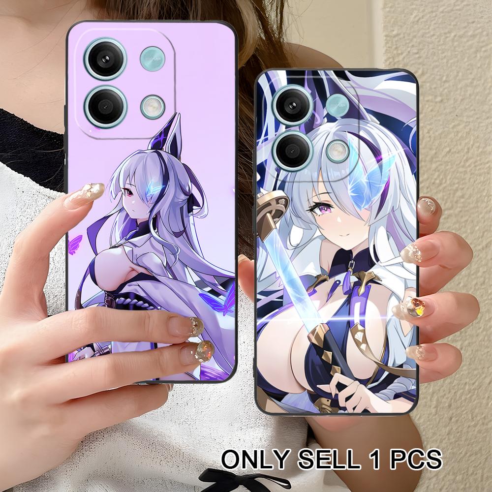 Azur Lane Unzen Matte TPU Mobile Phone Case for Xiaomi Redmi Note 14 13 12 11 S Pro Plus 4G 5G Colorful Printing Cover