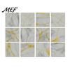 Easy Apply Wall Renovation Sheets 12PCS Imitation Marble Pattern Stickers, Self-Adhesive Waterproof EVA DIY Home Improvement Tile Decals Tiles,