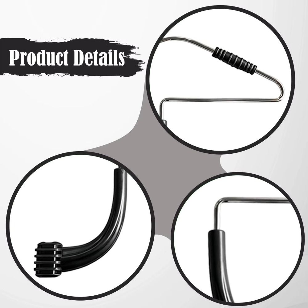 Stainless Steel Car Clothes Hanger Telescopic Truck Clothes Hanger Car Headrest Hanger Auto Use