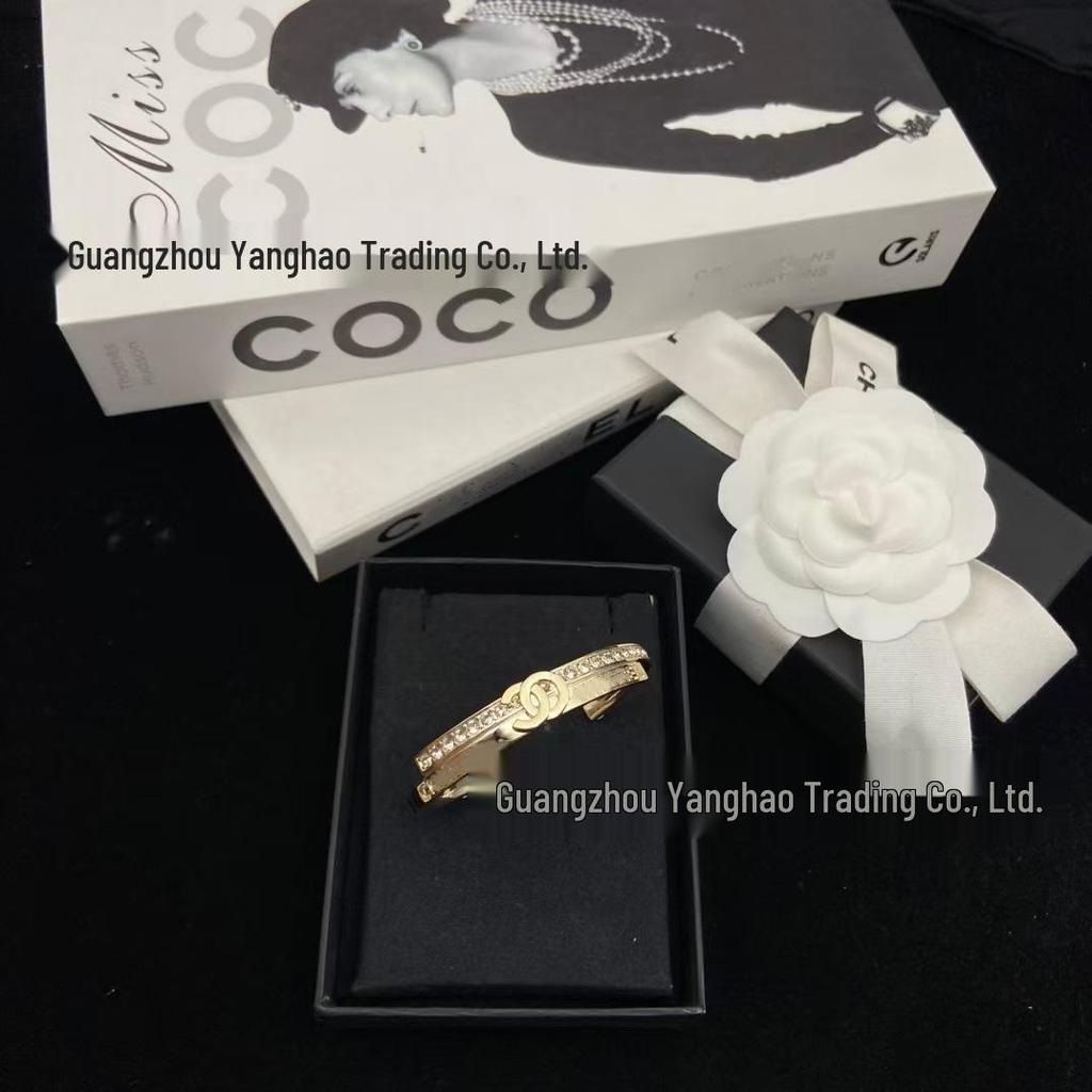 Seiko Women's Vintage Double C Diamond Bangle