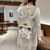 New Summer Backpack Women's Simple American College Style Student Schoolbag Women's Fashion Versatile Travel Commute