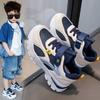 Spring New Kids Chunky Sneakers Boys Girls Running Shoes Breathable Mesh Casual Sport Shoes