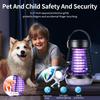 UV Mosquito Lamp, Electric Mosquito Killer Insect Trap 2000V, Powerful Mosquito Repellent Exterminator Bug Zapper for Indoors Outdoors Garden Bedroom