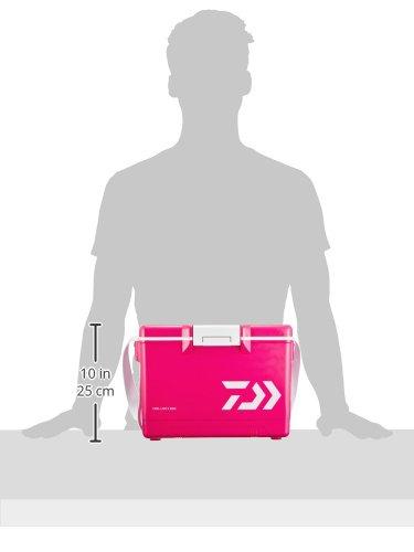 Daiwa Cool Line S800X Magenta Fishing Cooler Box, Small, 8 Liters, Styrofoam