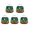 Set of 5 Christmas Festives Iron Gift Boxes with-Section B